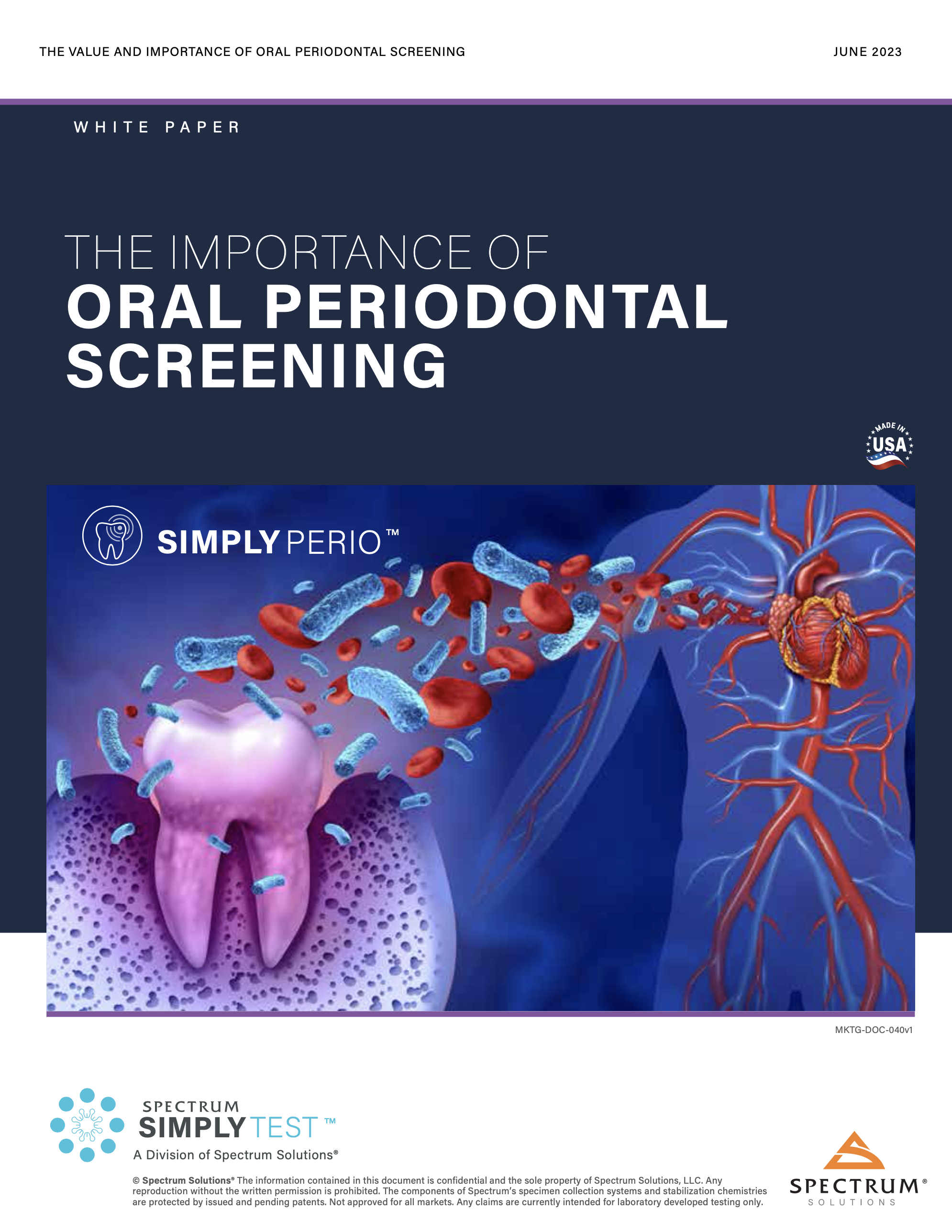 The Importance of PERIO Screening-SimplyTest
