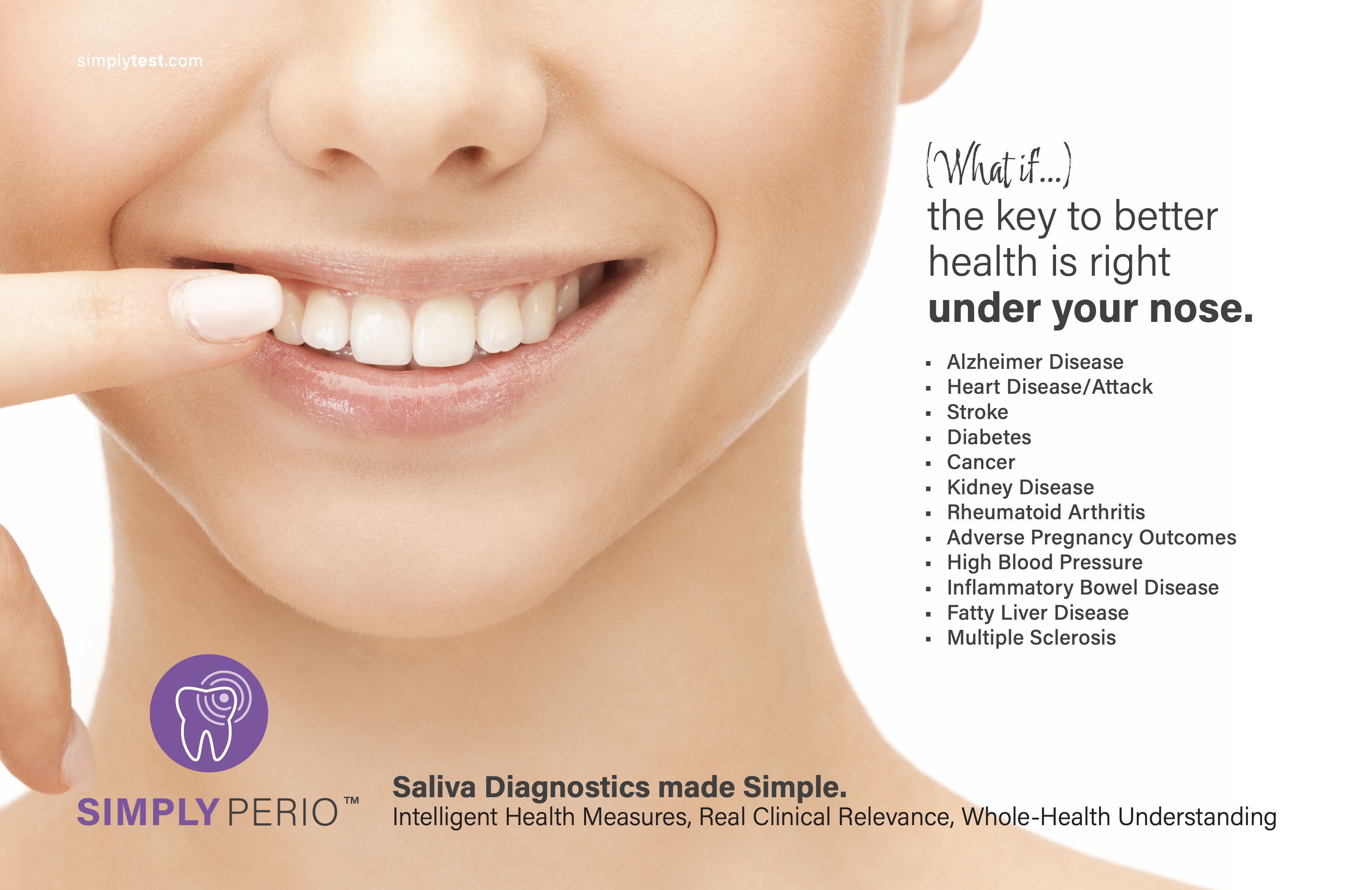 What if the key to better health was right under your nose-SimplyPERIO